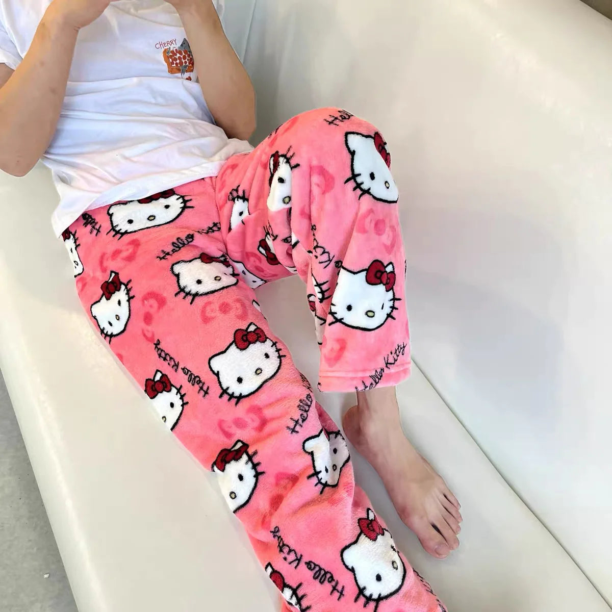 Hello Kitty Fuzzy Pants